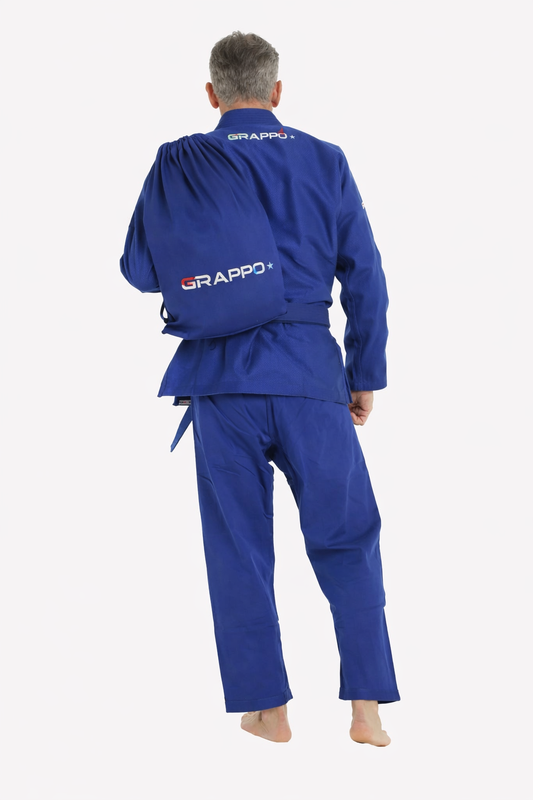 Men Navy Blue BJJ Gi