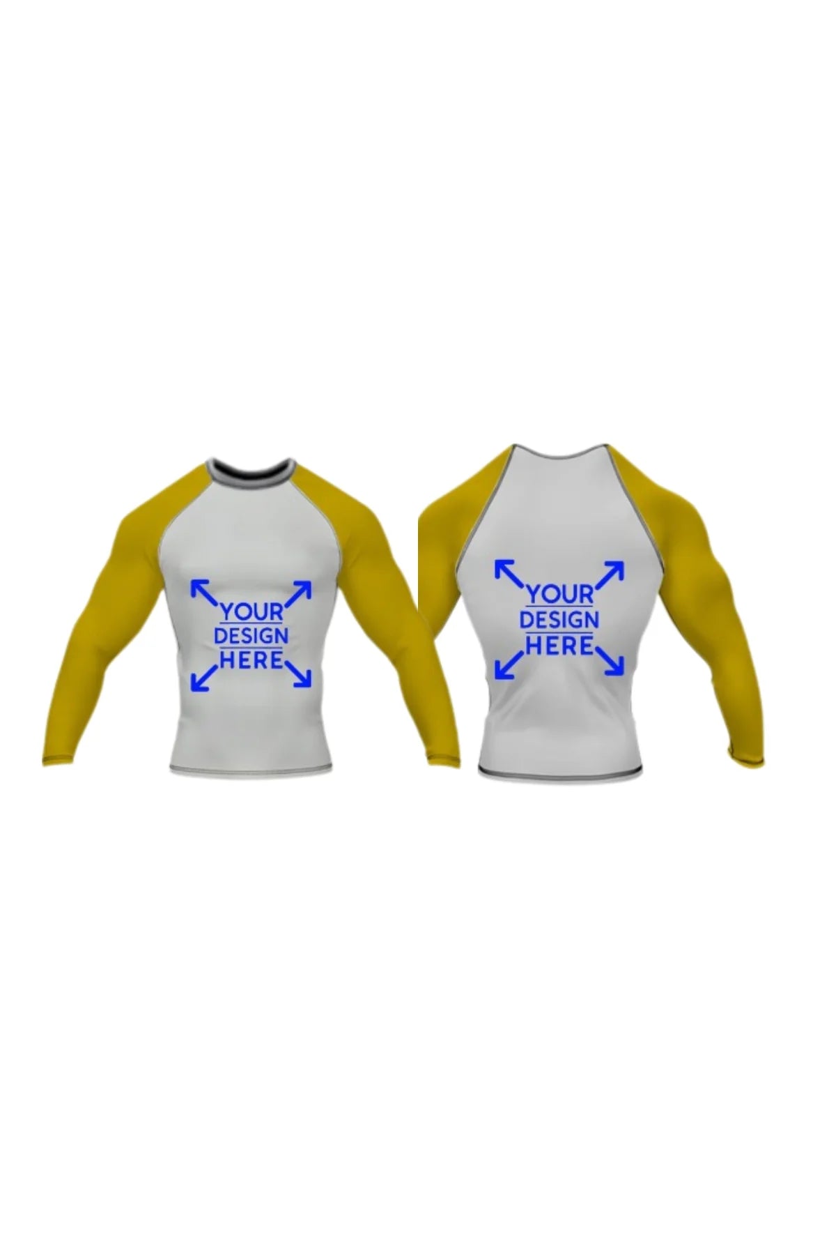 Custom GS Long Sleeve BJJ Rash Guard
