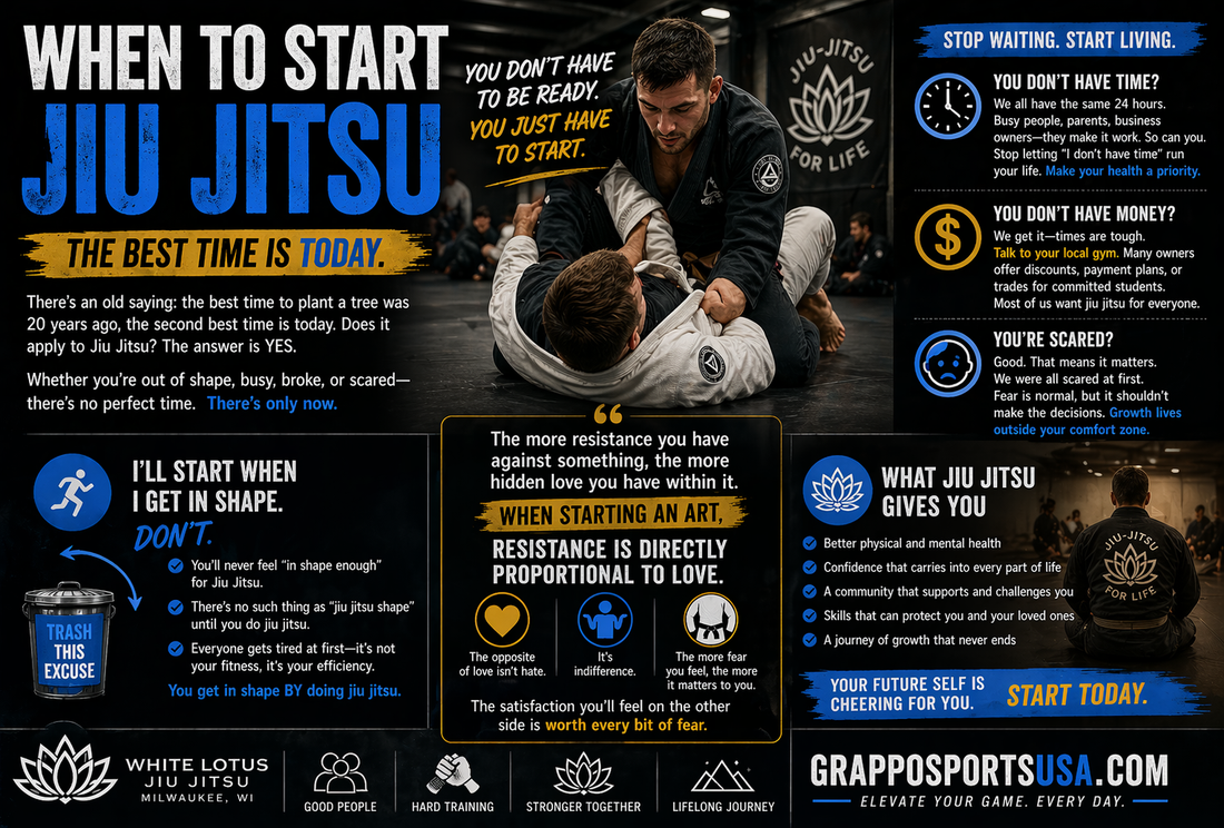 When Is the Best Time to Start Brazilian Jiu-Jitsu?