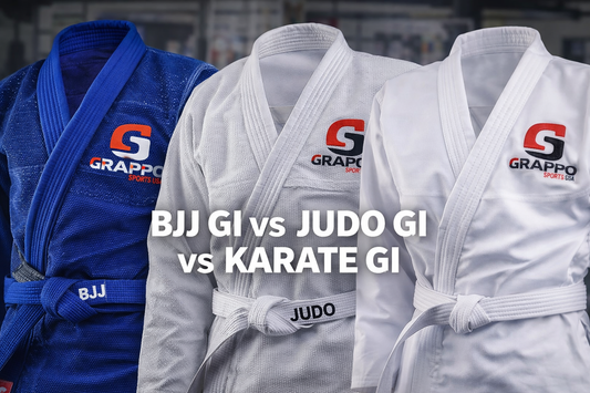 BJJ Gi vs Judo Gi vs Karate Gi – What’s the Difference?
