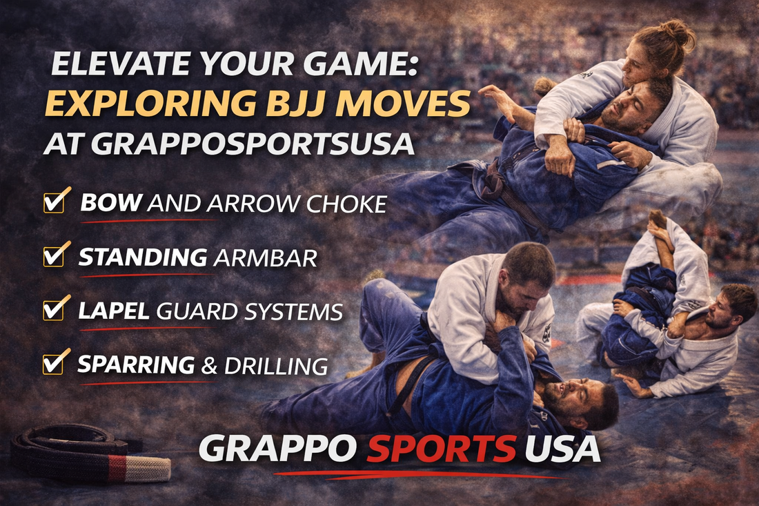 Elevate Your Game: Exploring Modern BJJ Moves with GRAPPOSPORTSUSA