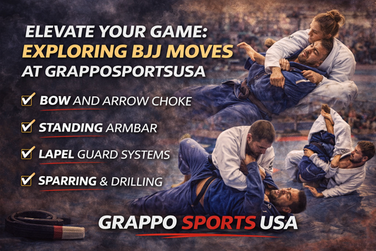 Elevate Your Game: Exploring Modern BJJ Moves with GRAPPOSPORTSUSA