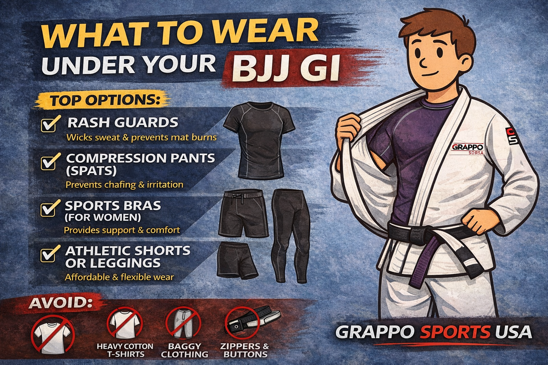 What Should You Wear Under Your BJJ Gi?