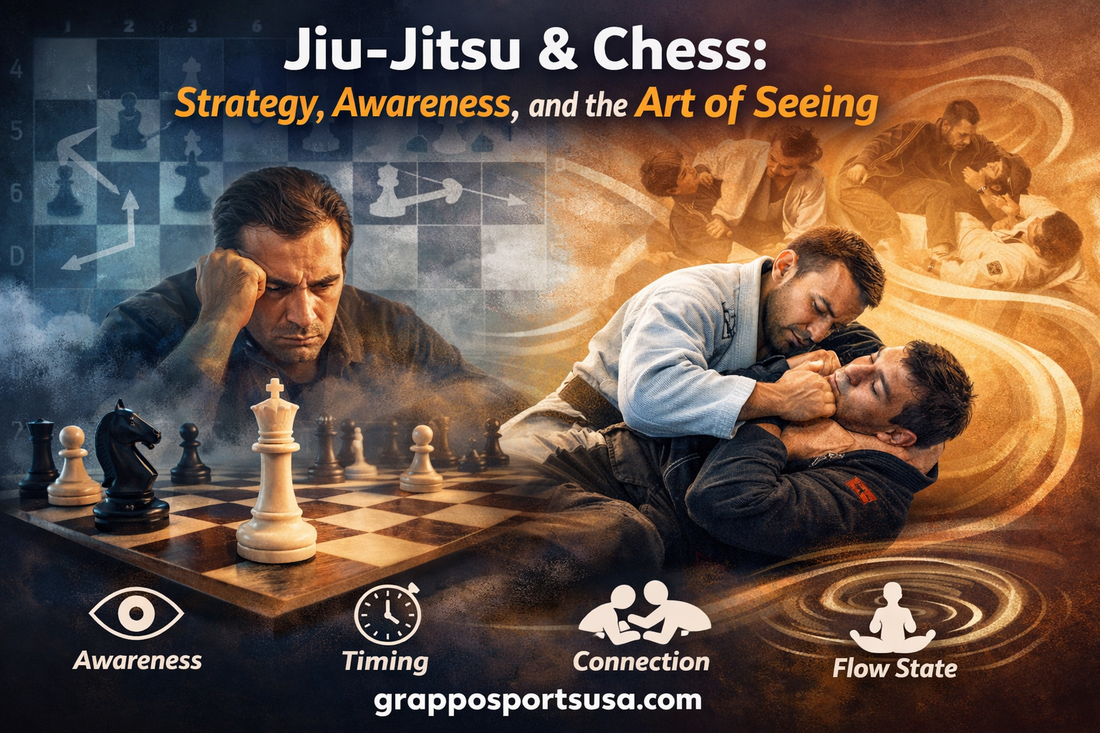 Jiu-Jitsu and Chess: Strategy, Awareness, and the Art of Seeing