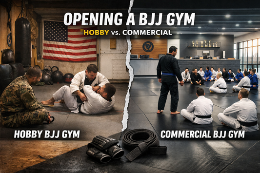 Guide to Opening a BJJ Gym: Hobby vs Commercial Jiu-Jitsu Academy