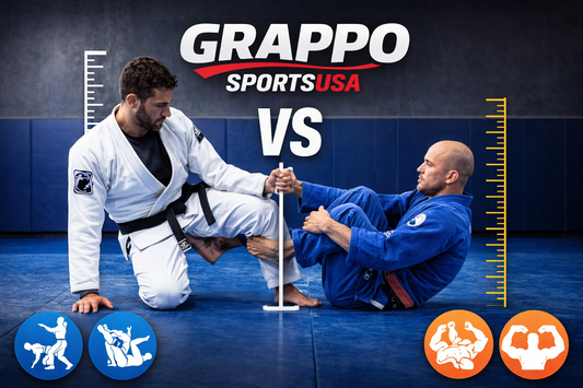 Height in BJJ: Advantages and Challenges of Tall vs Short Grapplers