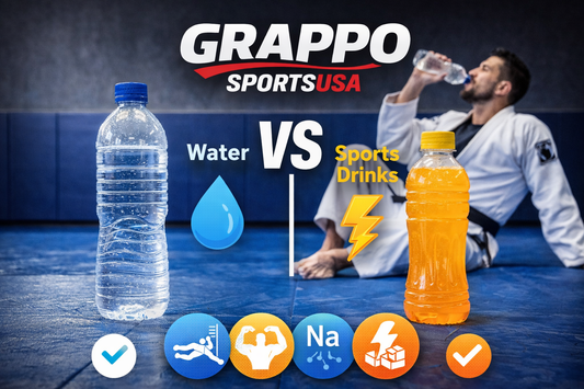 Best Hydration for BJJ: Water vs Sports Drinks Explained