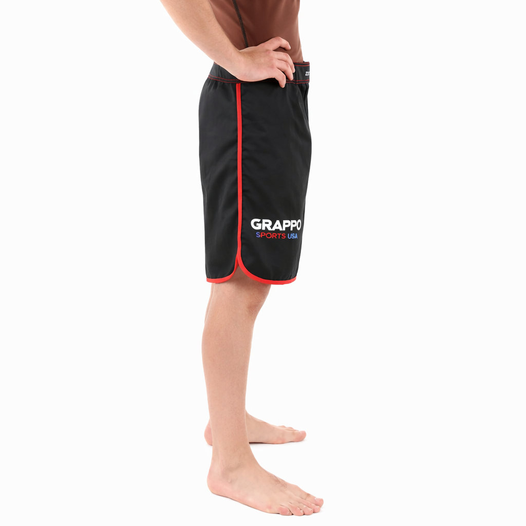 Kids Black BJJ Shorts