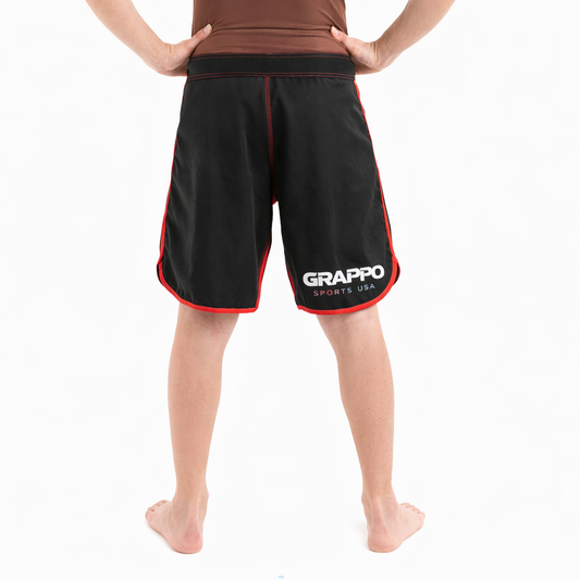 Kids Black BJJ Shorts
