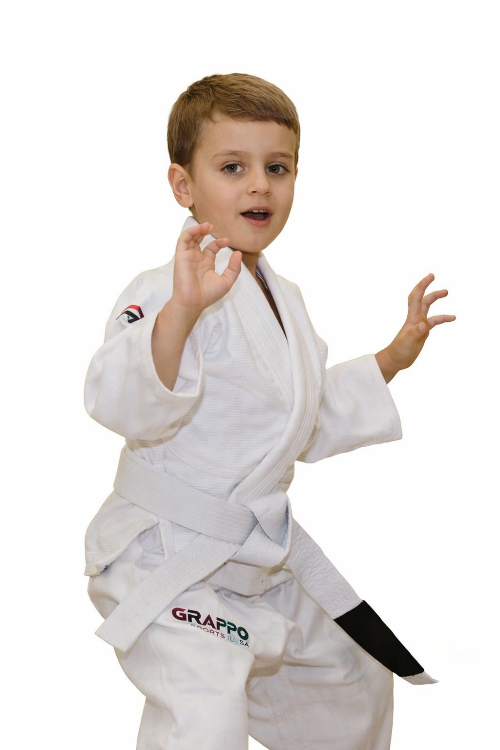 Kids White BJJ Gi