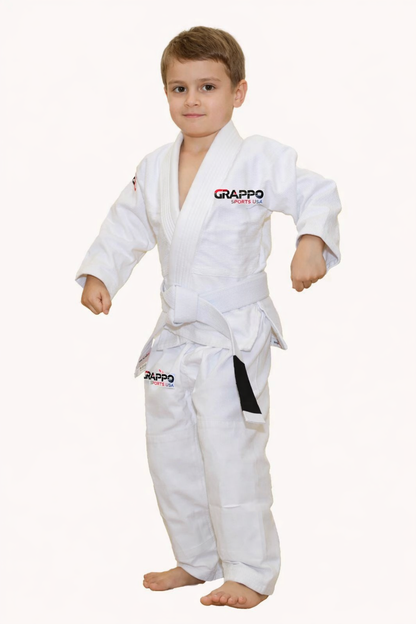 Kids White BJJ Gi