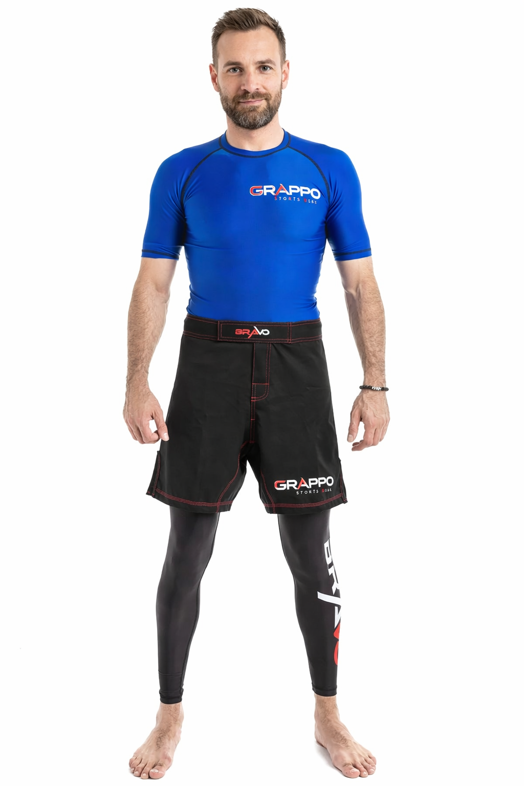 Men Black BJJ Shorts