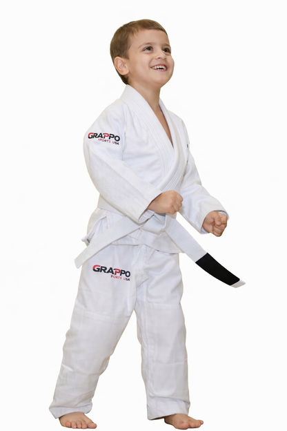 Kids White BJJ Gi
