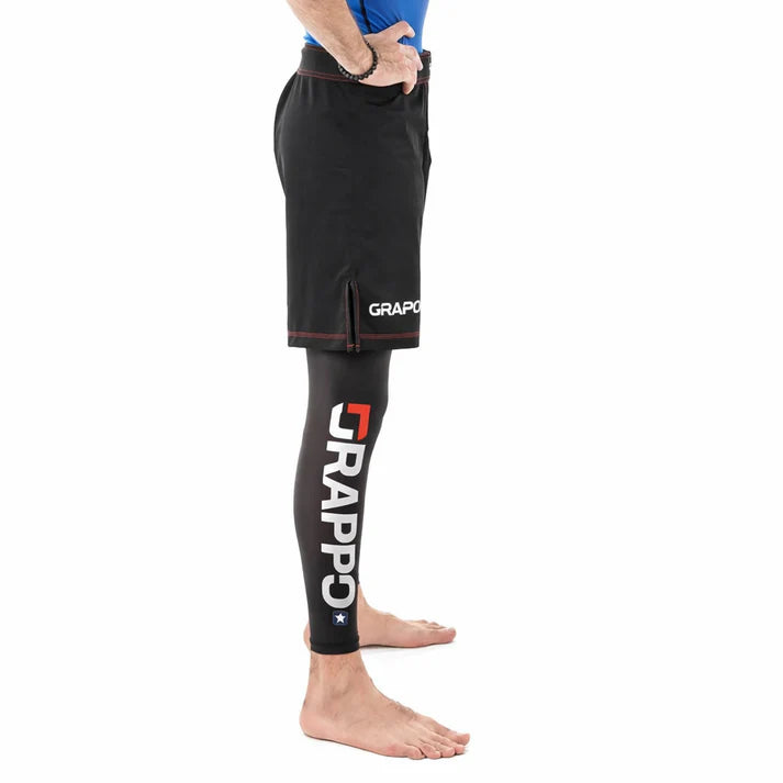 Kids Black BJJ Shorts