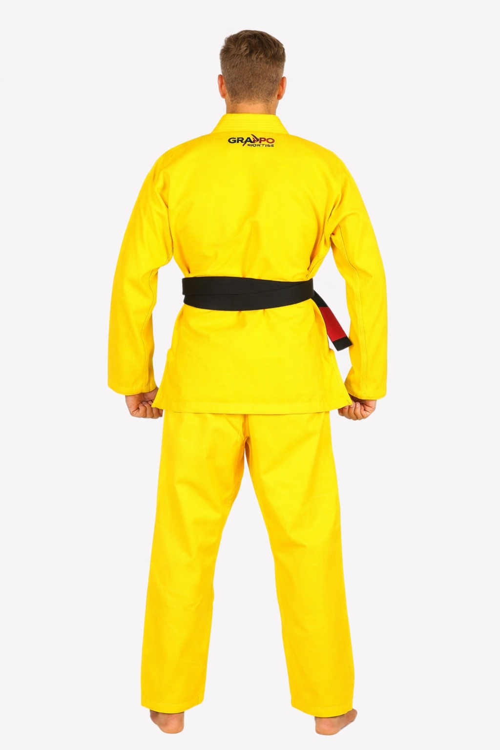 Men Yellow BJJ Gi