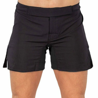 Women Black Grappling Shorts