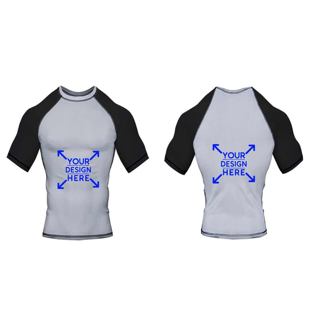 Custom GS Short Sleeve BJJ Rash Guard